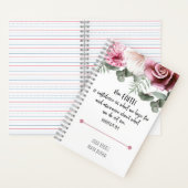 Bijbelvers Gebedsjournaal Notitieboek (Binnen)