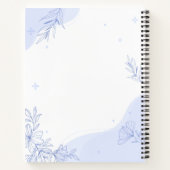 Bijbelvers God is binnen haar geschenk voor haar Notitieboek (Achterkant)