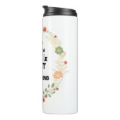 Bijbelvers: Ik kan alle dingen doen door Christus Thermosbeker (Geroteerd rechts)