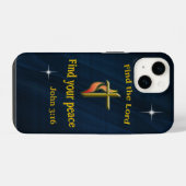 Bijbelvers iPhone Hoesje (Achterkant horizontaal)