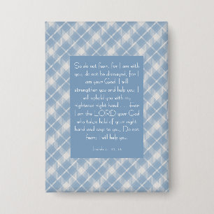  Bijbelvers Jesaja 41:10, 13 Button