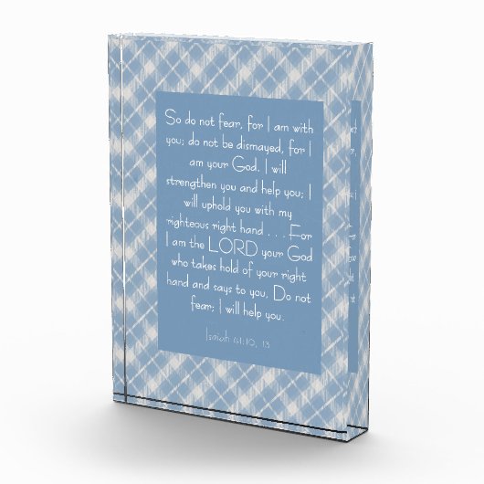 Bijbelvers Jesaja 41:10, 13 Fotoblokken (Rechts)