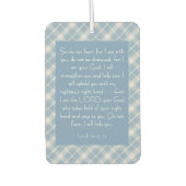  Bijbelvers Jesaja 41:10, 13 Luchtverfrisser (Voorkant)