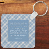  Bijbelvers Jesaja 41:10, 13 Sleutelhanger (Achterkant)