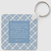  Bijbelvers Jesaja 41:10, 13 Sleutelhanger (Achterkant)