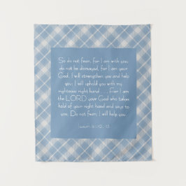  Bijbelvers Jesaja 41:10, 13 Wandkleed