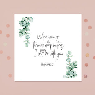 Bijbelvers Jesaja Plein Servet