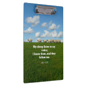 Bijbelvers, Johannes 10:27, Mijn schapen... Klembord (Rechts)