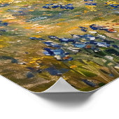 Bijbelvers Johannes 7:38 Wie in Mij gelooft Poster (Hoek)