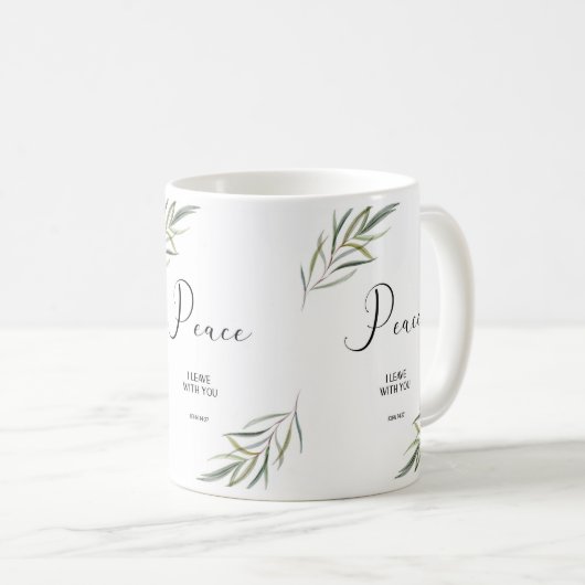 Bijbelvers Johannes verlaat de Schrift Koffie Mok (Voorkant rechts)