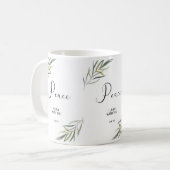 Bijbelvers Johannes verlaat de Schrift Koffie Mok (Voorkant links)