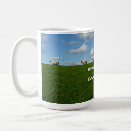 Bijbelvers, John 10:27, Koffiemok (Links)