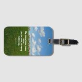 Bijbelvers, John 10:27, Mijn schapen.. Bagagelabel (Voorkant (horizontaal))