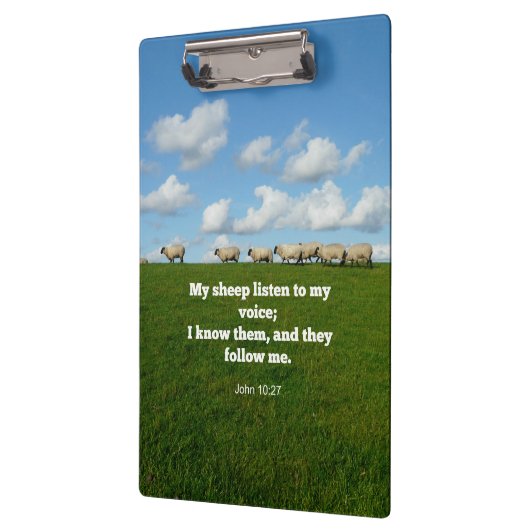 Bijbelvers, John 10:27, Mijn schapen.. Klembord (Links)