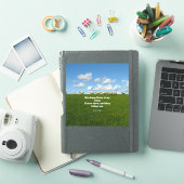 Bijbelvers, John 10:27, schapen Sticker (iPad Cover)