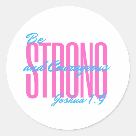 Bijbelvers Jozua 9:1 Sticker (Voorkant)