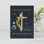 Bijbelvers Kaart (Staand voorkant)