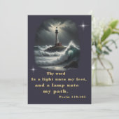 Bijbelvers Kaart (Staand voorkant)