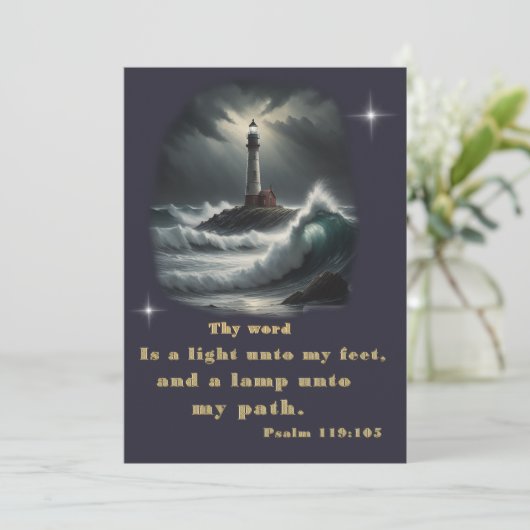 Bijbelvers Kaart (Staand voorkant)