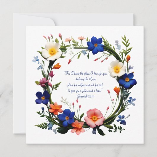 Bijbelvers Kaart (Voorkant)