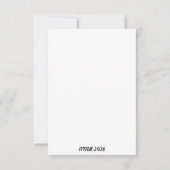 Bijbelvers Kaart - Personaliseer de binnenkant zel (Achterkant)