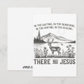 Bijbelvers Kaart - Personaliseer de binnenkant zel (Voorkant / Achterkant)