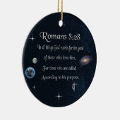 Bijbelvers Keramisch Ornament (Rechts)