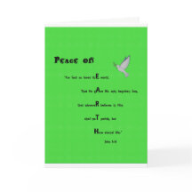 Bijbelvers Kerstkaart - Johannes 3:16