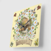 Bijbelvers klok Hij heeft alle dingen mooi gemaakt (Hoek)