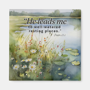 Bijbelvers Kookmagneet - Psalm 23 Magneet