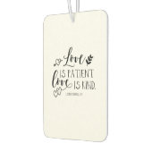 Bijbelvers Korintiërs Schrift Hart Luchtverfrisser (Links)