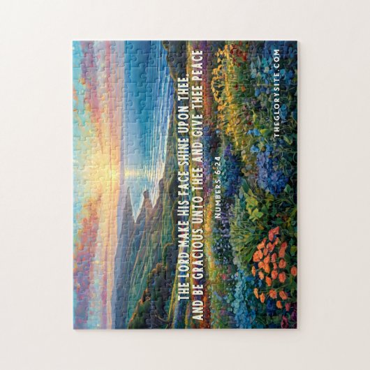 Bijbelvers legpuzzel (Verticaal)