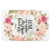 Bijbelvers, liefde voor elkaar, Johannes 13:34, Magneet (Horizontaal)