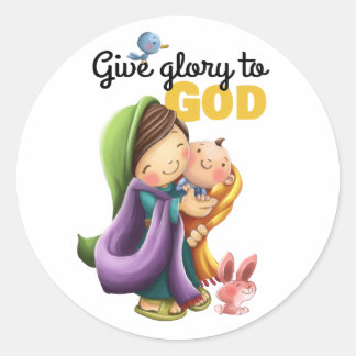 Bijbelvers Lof God sticker pagina
