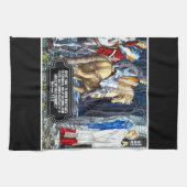 Bijbelvers met William Morris Angel Print Theedoek (Horizontaal)