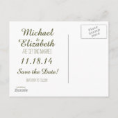 Bijbelvers : Mijn Geliefde is van mij en ik ben va Aankondigingskaart (Achterkant)