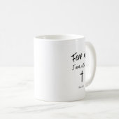 Bijbelvers mok - Vrees niet (Voorkant rechts)