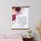 Bijbelvers Muur Hangend Wandkleed (Slaapkamer)