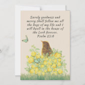 Bijbelvers natuur kunst - magneet postkaart magnetische uitnodiging (Voorkant)