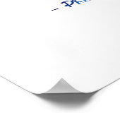 Bijbelvers om sterk te zijn - Phil. 4.13 uur Poster (Hoek)