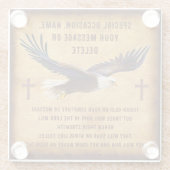 Bijbelvers Onderzetters met (Achterkant)