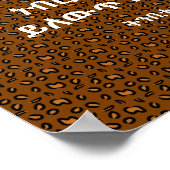 Bijbelvers over Ethiopië Jeremia 13 23 Amhaars Poster (Hoek)