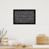 Bijbelvers over familie Colossians 3:18-20 Poster (Keuken)