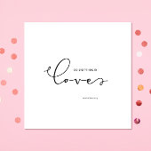 Bijbelvers over Liefde Wit Servet