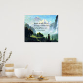 Bijbelvers, Phil 4:13, ik kan alles doen... Poster (Keuken)