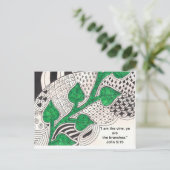 Bijbelvers Post Kaart (Staand voorkant)