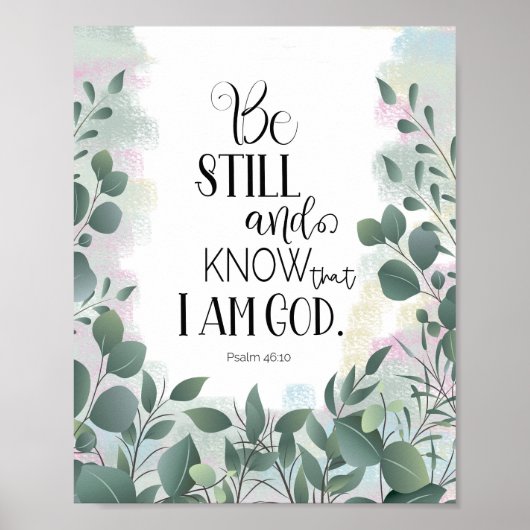 Bijbelvers Poster (Voorkant)