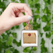 BIJBELVERS - Psalm 23:1 - Sleutelhanger (Hand)