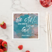 Bijbelvers Psalm Paper Napkins Servet (Insitu)