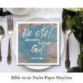 Bijbelvers Psalm Paper Napkins Servet